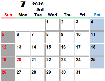 calendar